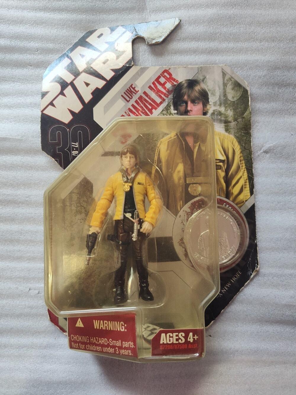 Hasbro Star Wars Luke Skywalker With Exclusive Collector Coin Action Figure